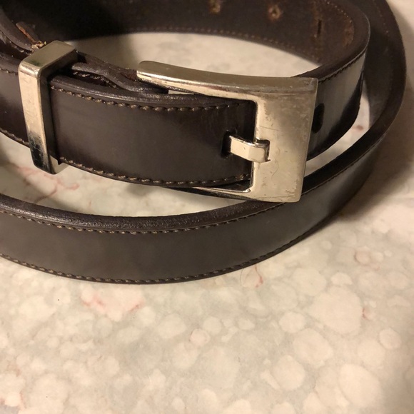LOFT Accessories - Ann Taylor Loft Brown Leather Belt Size L